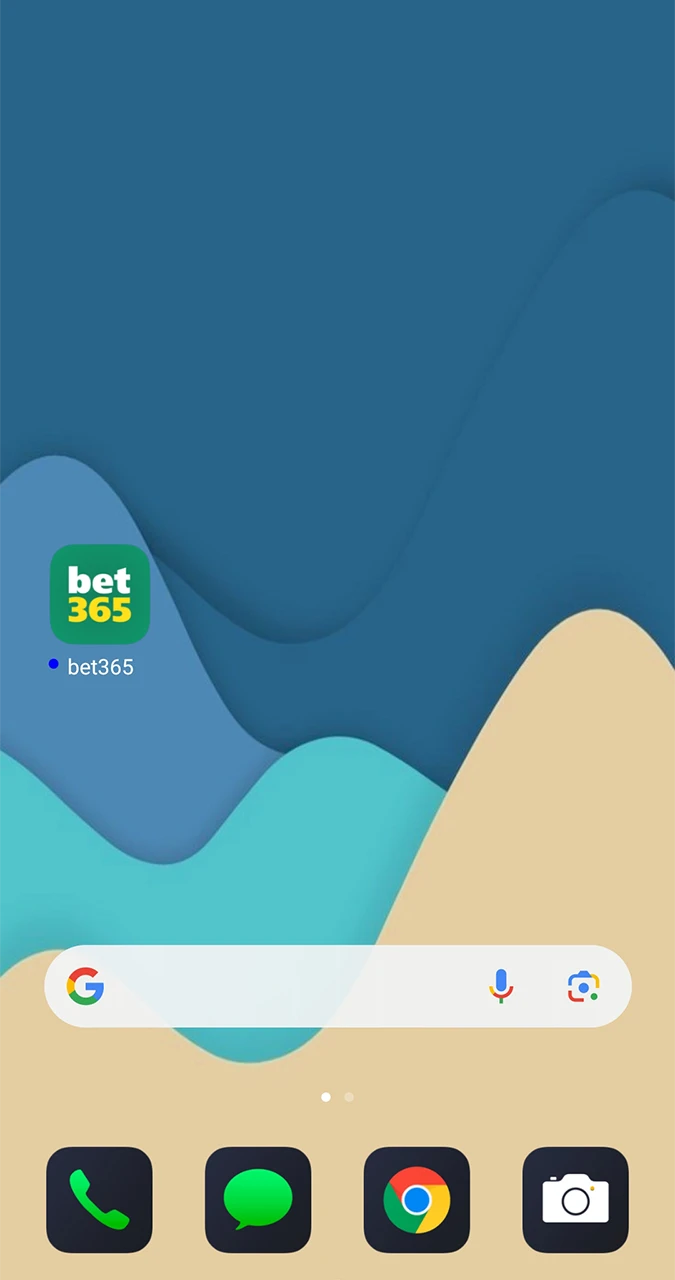 Open the app and immerse yourself in the world of betting from bookmaker Bet365.