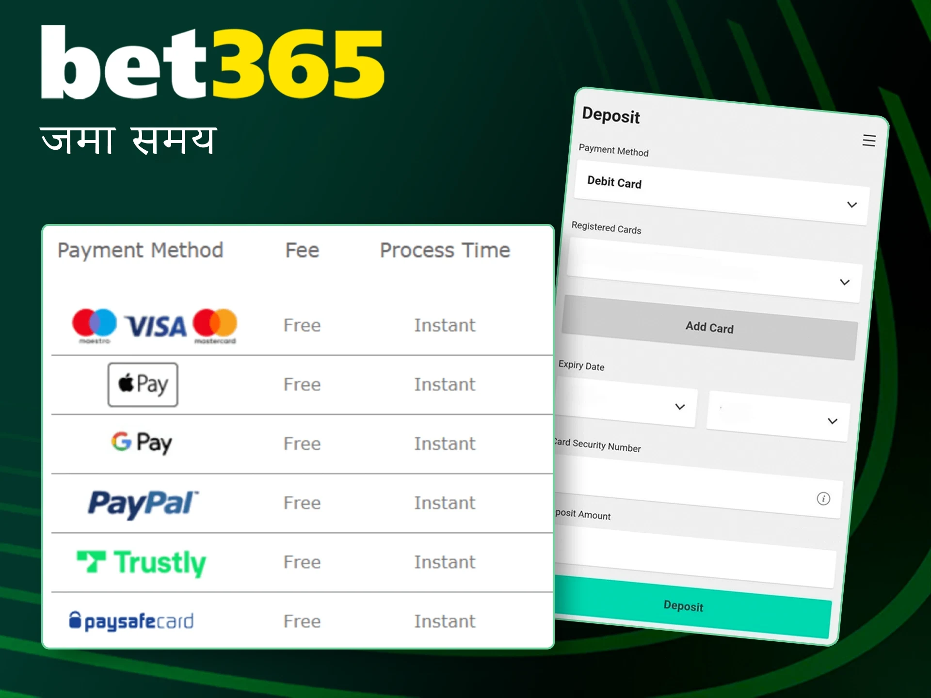 केवल Bet365 पर तत्काल स्थानान्तरण प्राप्त करें।