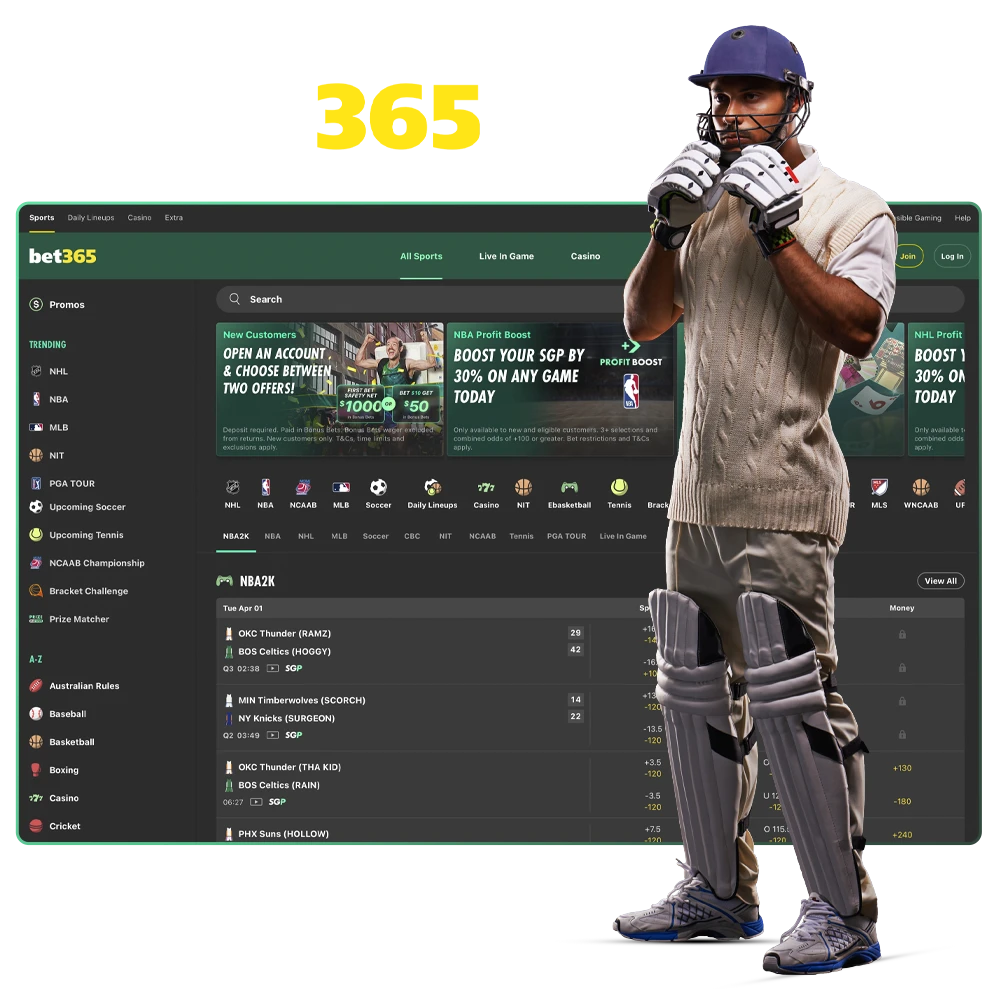 Meet one of the most popular bookmakers Bet365.