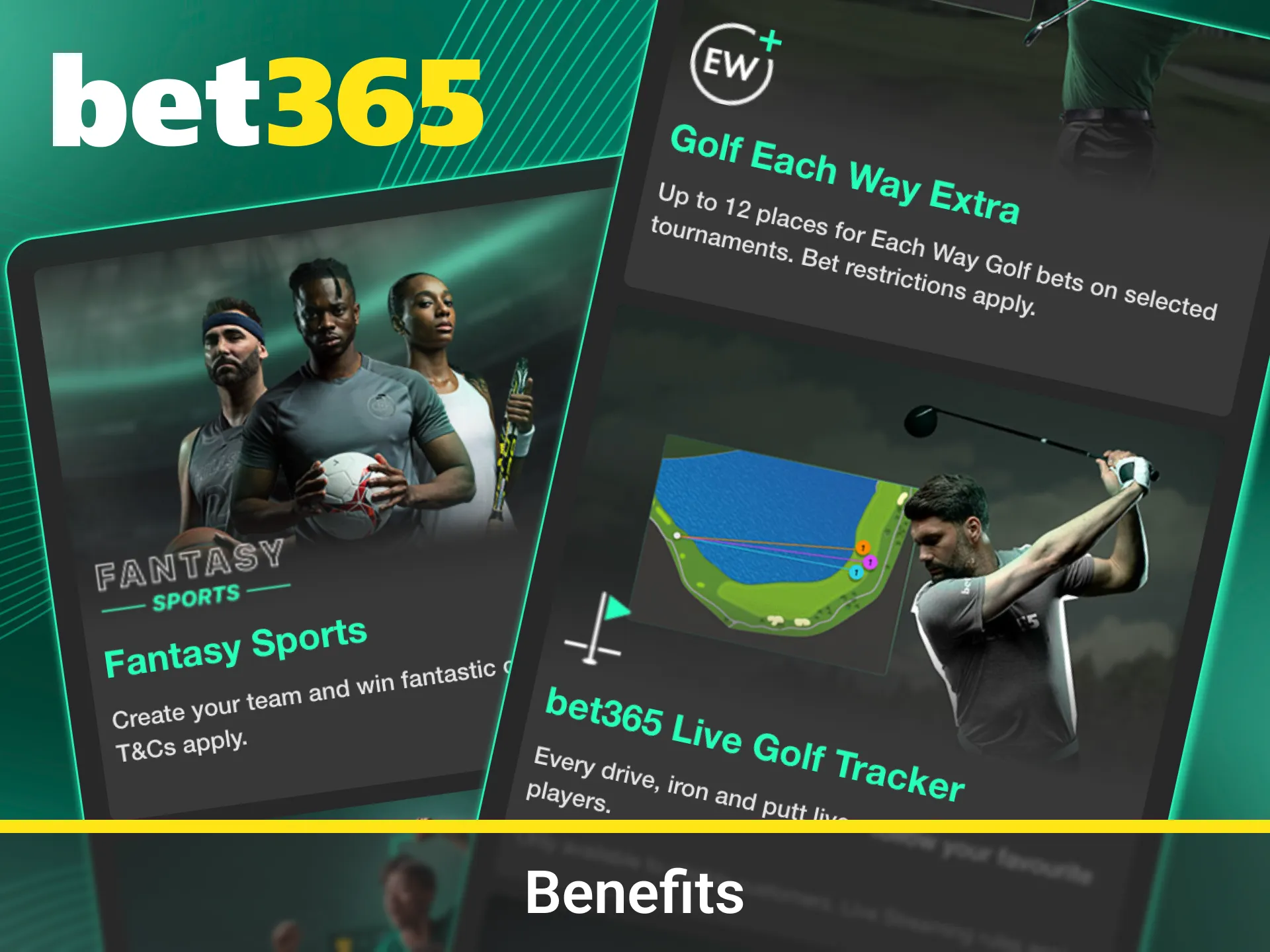 Unlock exclusive benefits when using Bet365 app today.