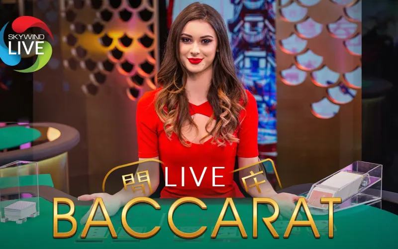 Enjoy live Baccarat action only on Bet365 today.